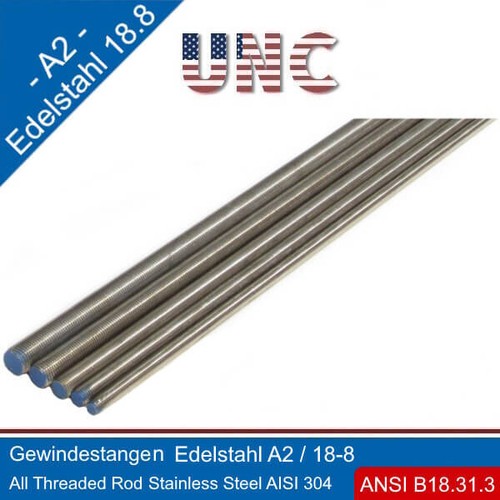 Unc gewindestange edelstahl - unc,