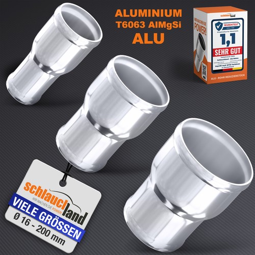 Alu reduzierstück 200mm - alu, Ø