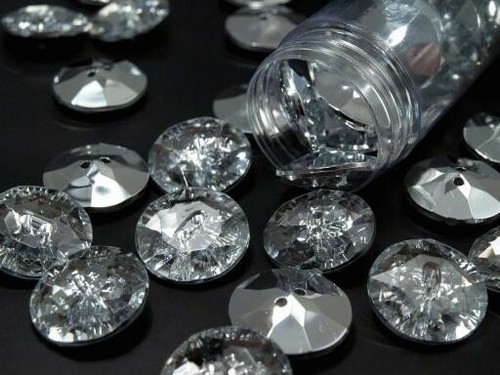 Schmucksteine strass knopf - strass,