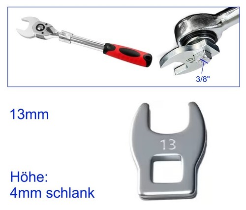 13mm gabelschlüssel aufsatz - 13mm,