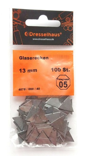 100 glaserecken blank - 100, blank,